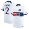 Oficiální Fotbalový Dres Paris Saint-Germain Hakimi 2 Hostující 2023-24 pro Muži